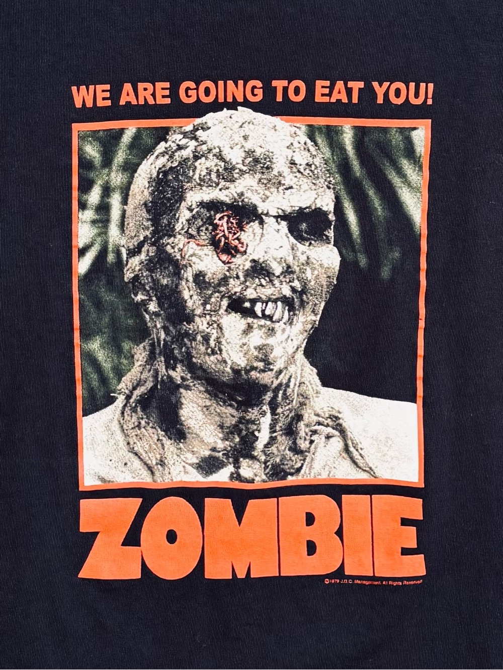 Zombie Graphic Black T-Shirt - Picture 4 of 11